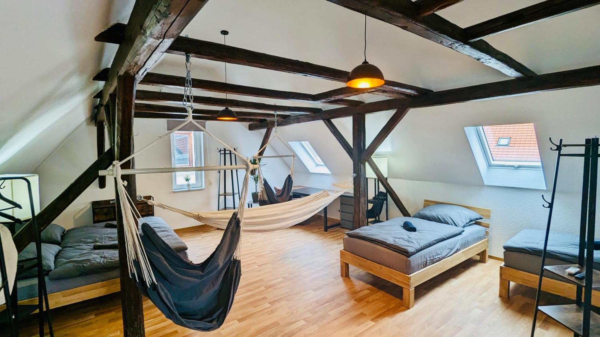 Die Arche - Eigene Haushaelfte Im Stadtzentrum Arnstadt Buitenkant foto