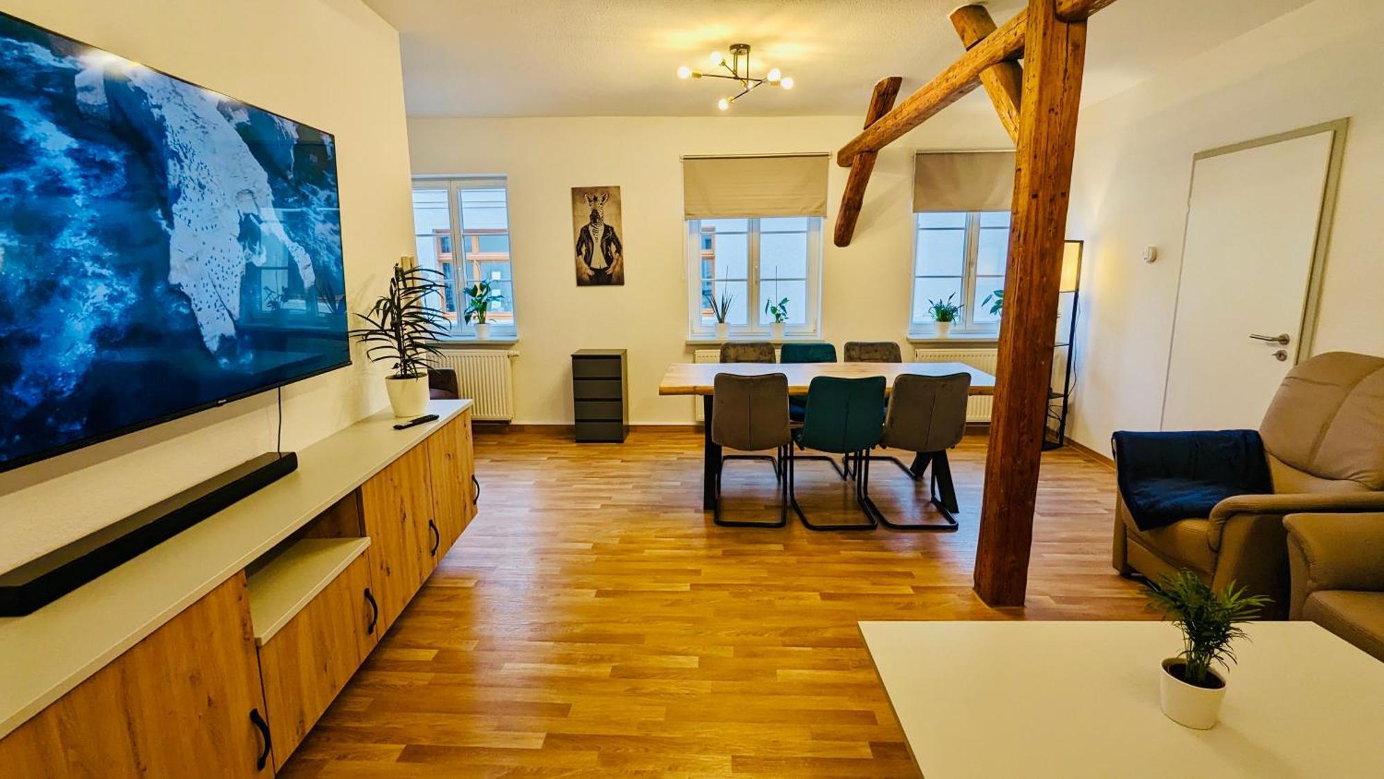 Die Arche - Eigene Haushaelfte Im Stadtzentrum Arnstadt Buitenkant foto