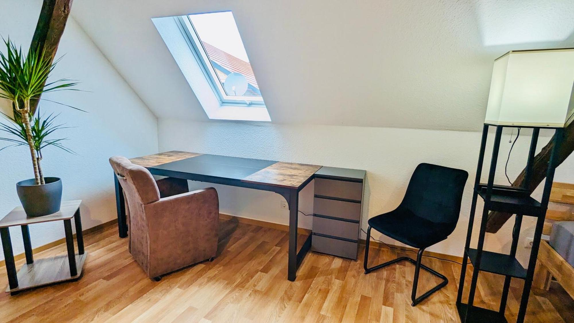 Die Arche - Eigene Haushaelfte Im Stadtzentrum Arnstadt Buitenkant foto